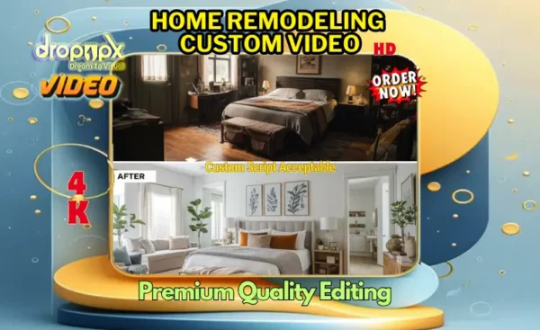 Home Remodelling Exclusive custom short Video, Before-After