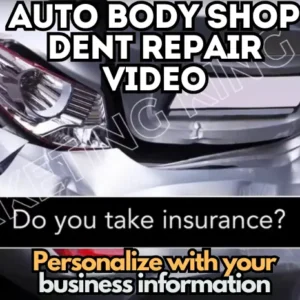 Auto Body Shop Car repair video