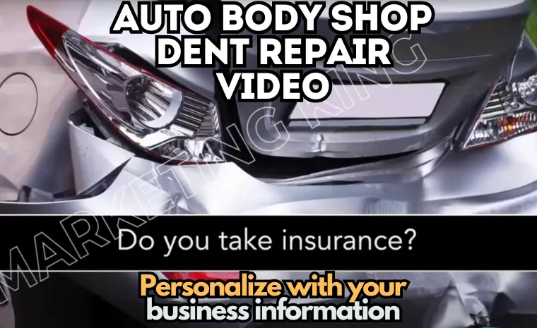 Auto Body Shop Car repair video