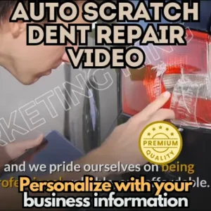 Scratch Dent Repair auto dent repair video