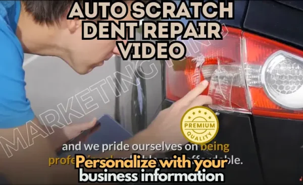 Scratch Dent Repair auto dent repair video