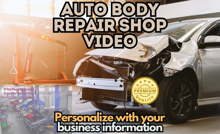 Auto Repair text animation tony rahmot video