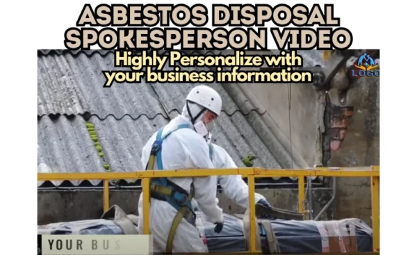 Asbestos Disposal Spokesperson video