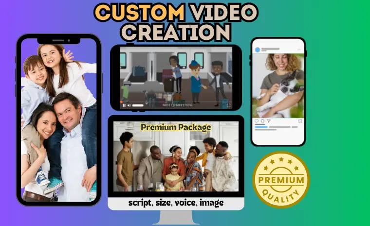 Custom video editing Thumbnail Website