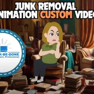 Junk Removal JUNK-BE-GONE Custom Animation Video | Junk Removal